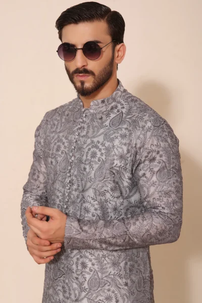 gray kurta buy mens kurta online