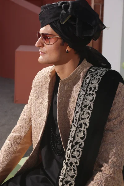 gold sherwani - Sherwani for Groom - Sherwani for Men