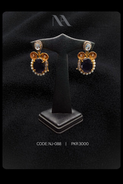 Drop earrings by nauman arfeen jewellery