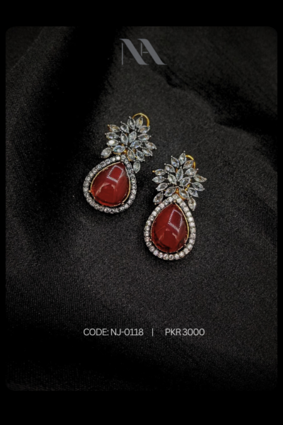 FIERY RED STUDS