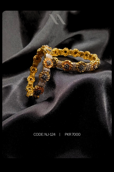 Floralia Ornate Bangles
