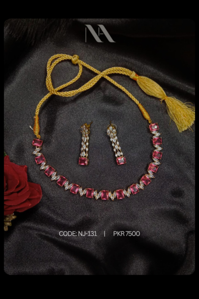 ROSÉE Necklace Set – Buy Designer Bridal Necklace Set Online