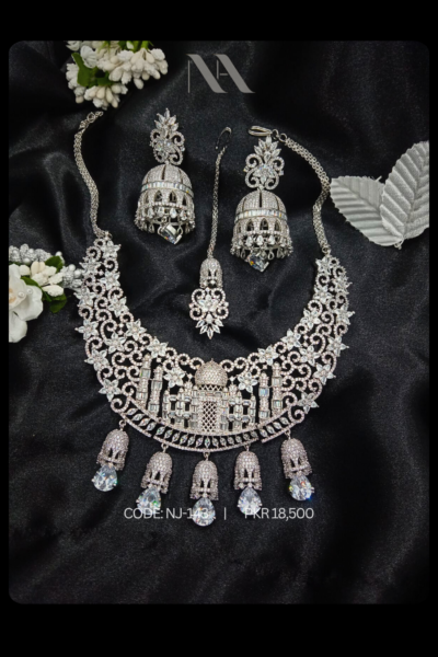 Lunar Bridal Jewellery | Celestial-Inspired Wedding Set