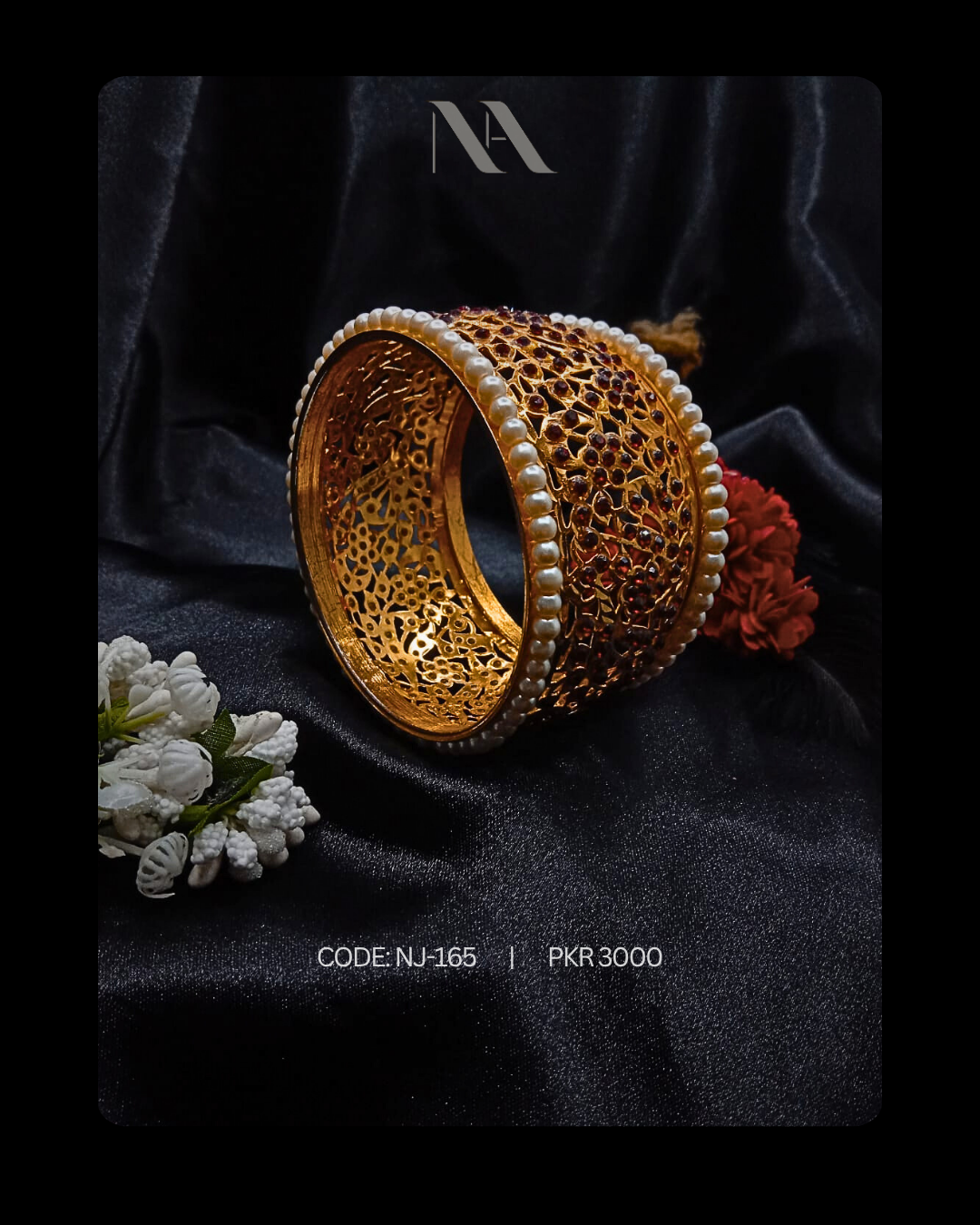 1000303933.png Bridal Luxe Karra – Elegant Gold Bridal Bangle | Naushemian
