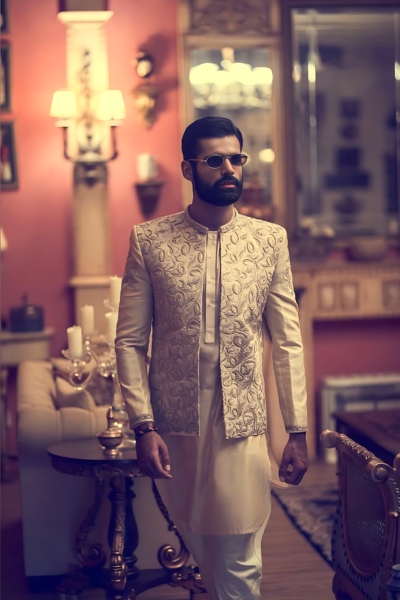 Exquisite Men’s Prince Coat