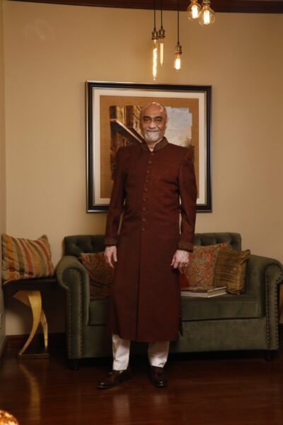 Classic Brown Sherwani | Timeless Groom & Wedding Outfit