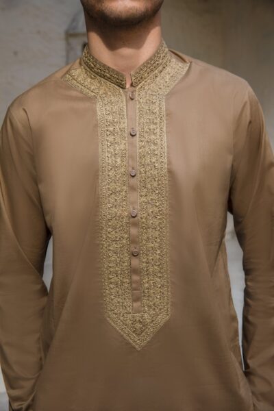 Mocha Brown Kurta for Men, Bronze Designer Kurta, Gold Hand-Embroidered Kurta, Sculpted Imperial Fit, Tapered Fit Men’s Kurta, Tailored Ethnic Silhouette, Luxury Wedding Wear 2026, Groom’s Mehndi Kurta, Elite Celebration Attire, Handcrafted Zari Work, Artisan Menswear Couture, Bespoke Copper Embroidery, Earth-Toned Luxury Kurta, Matte Bronze Men's Fashion, Chocolate Brown Ethnic Wear, High-End Festive Wear for Men, Royal Evening Kurta, Unique Designer Ethnic Outfits, Premium Mocha Men’s Fashion, Sophisticated Brown Wedding Kurta.