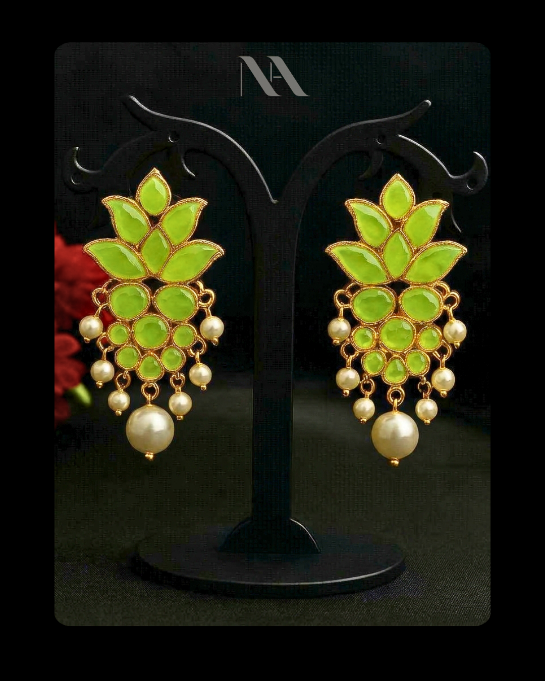 LIME BLOSSOM EARRINGS 1000496593.png LIME BLOSSOM EARRINGS