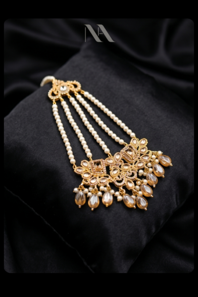 jewellery set 0- briadlset - necklace earrings tikka