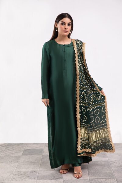 Emerald Charm Ladies Dress