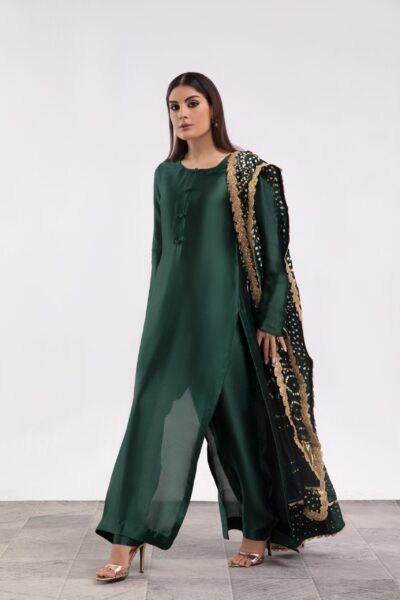 Emerald Charm Ladies Dress