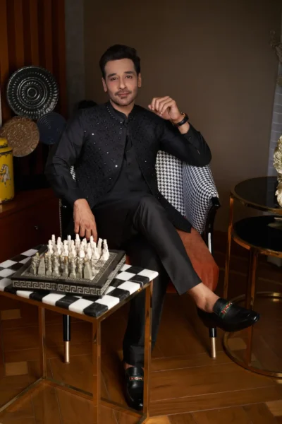 faisal qureshi waistcoat