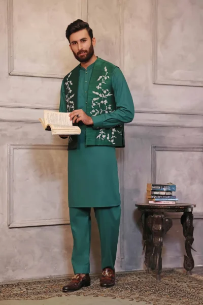 waistcoat for men with kurta pajama