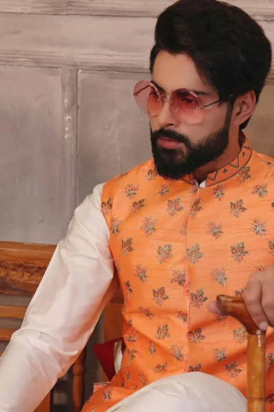 waistcoat for men with kurta pajama