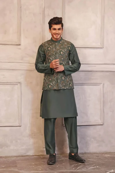 waistcoat for men with kurta pajama
