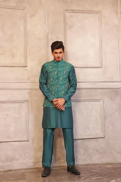 waistcoat for men with kurta pajama