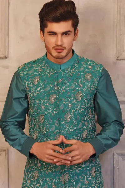 waistcoat for men with kurta pajama