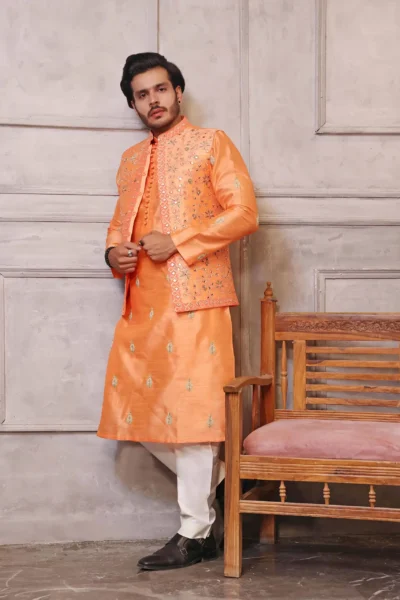 waistcoat for men with kurta pajama