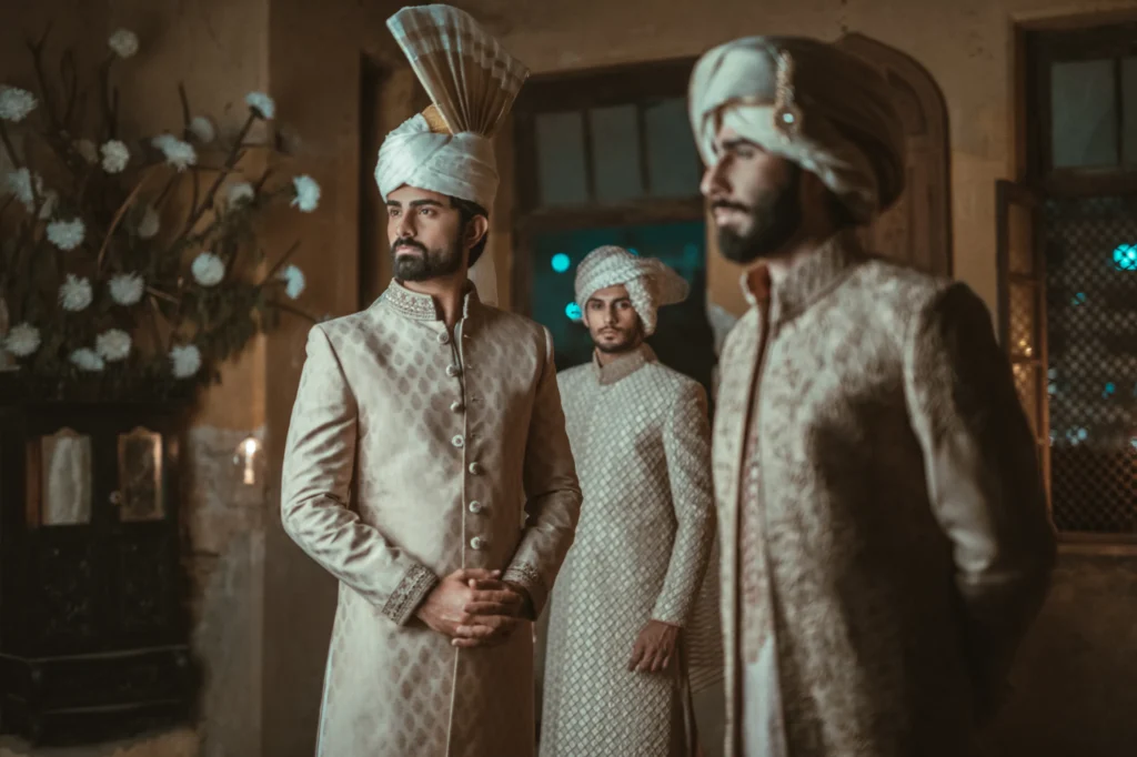 Mens wear Sherwani for groom by the best sherwani designer in Karachi PAKITSAN