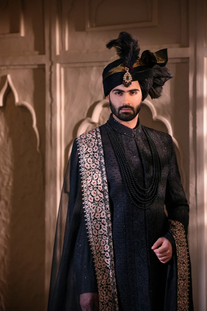 Black Sherwani in Karachi | Buy Black sherwani, sherwani for men, sherwani for groom, sherwani for wedding, sherwani prices, sherwani buy online