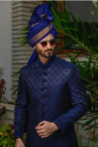 blue sherwani, sherwani for men, sherwani for groom, sherwani for men wedding, sherwani for wedding, black sherwani, sherwani for dulha, black sherwani for men, sherwani suit, sherwani dress, sherwani kurta, sherwni price,