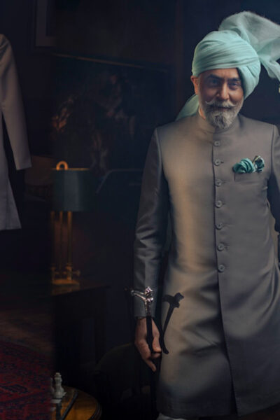 Grey Sherwani for Father of Bride or Groom