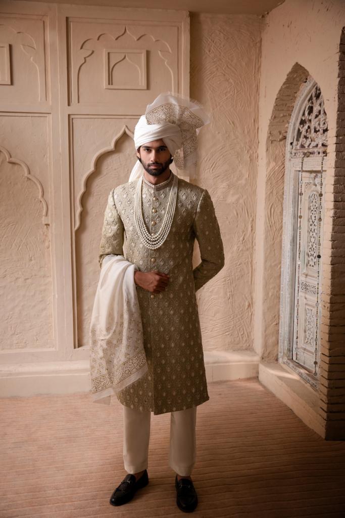 WhatsApp Image 2023-08-26 at 11.18.07 AM (2) SAGE GREEN SHERWANI - SHERWANI FOR GROOM - SHERWANI SET IN PAKISTAN