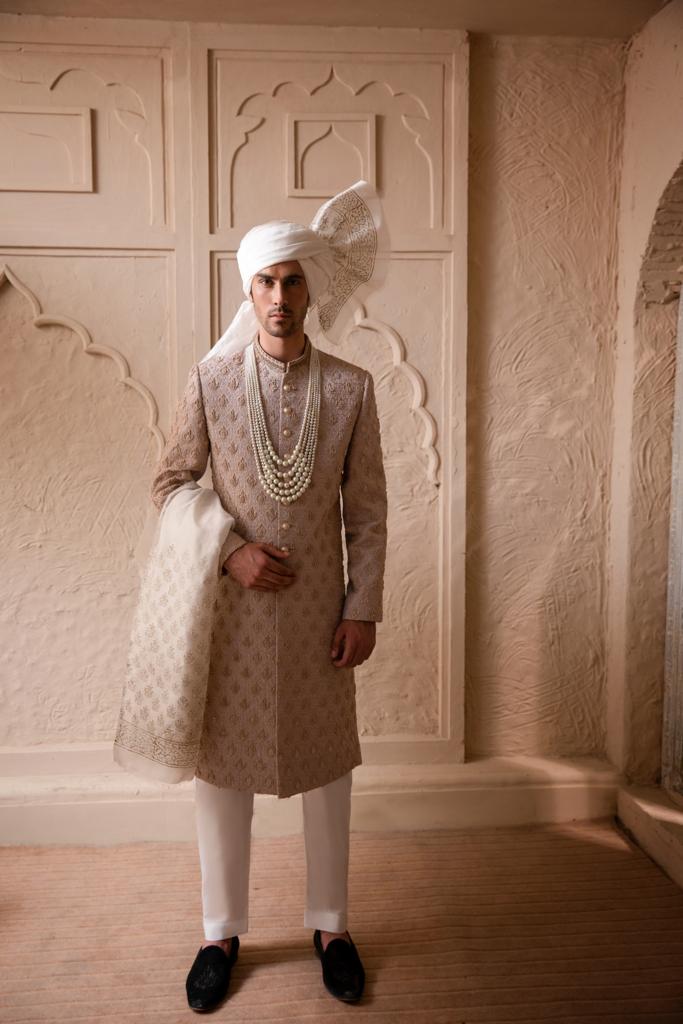 gold sherwani sherwani for men wedding - indo western sherwani
