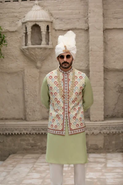 FESTIVE FUSION MENS WAISTCOAT