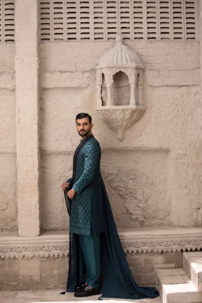 Maharaja Majestic Opulent Embroidered Sherwani