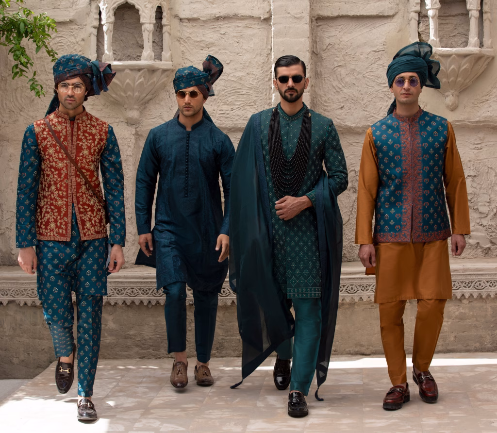 wedding wear for groom by nauman arfeen
