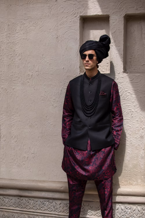 Black Waistcoat for Men - Mens Black Waistcoat
