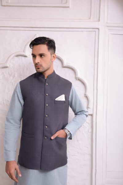 Waistcoat for Men - Classic Grey Waistcoat