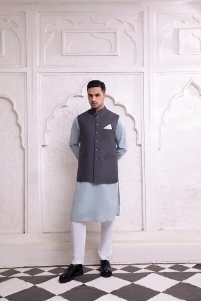 Waistcoat for Men - Classic Grey Waistcoat