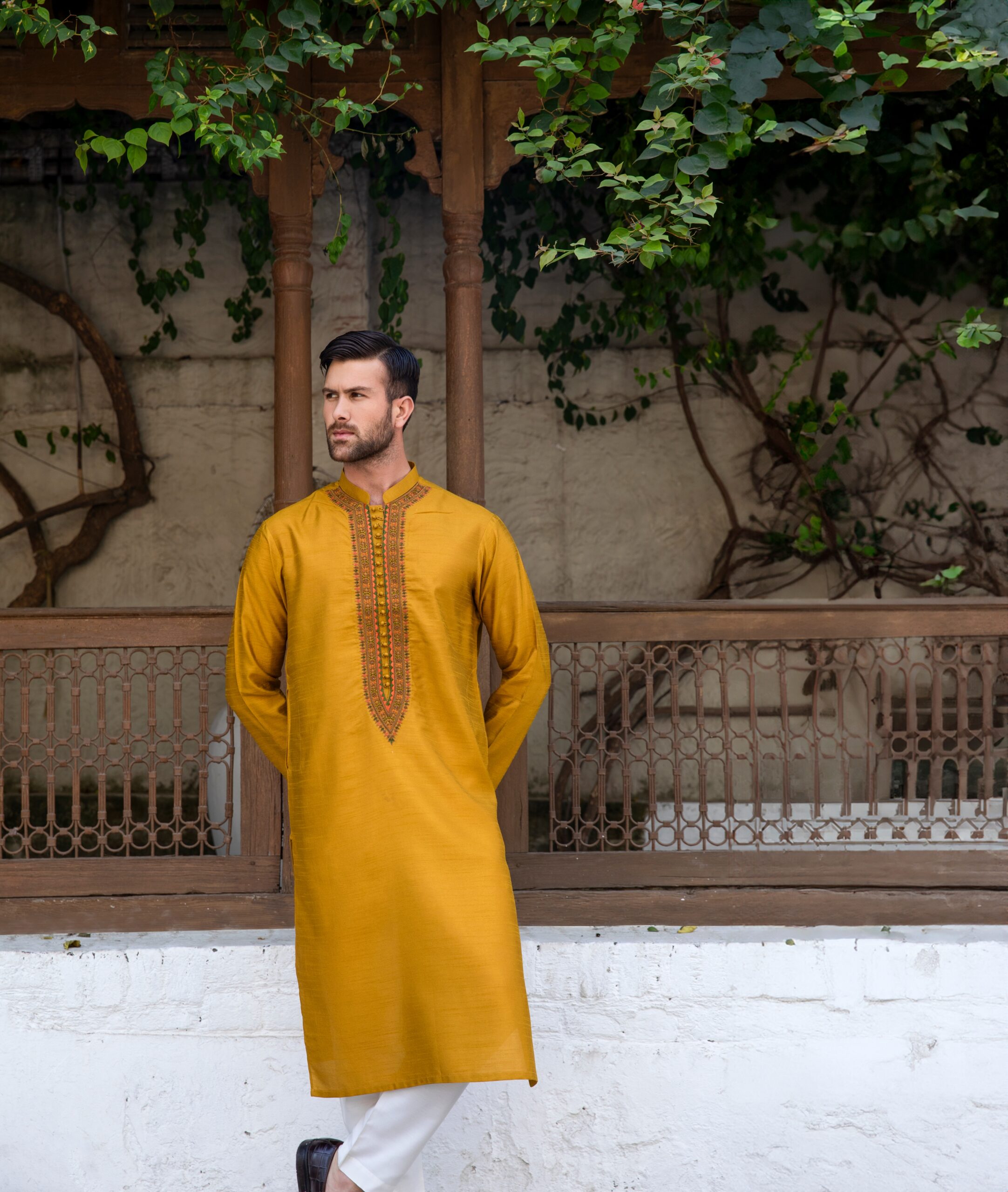 B612_20250312_212033_776 tangerine yellow kurta for men