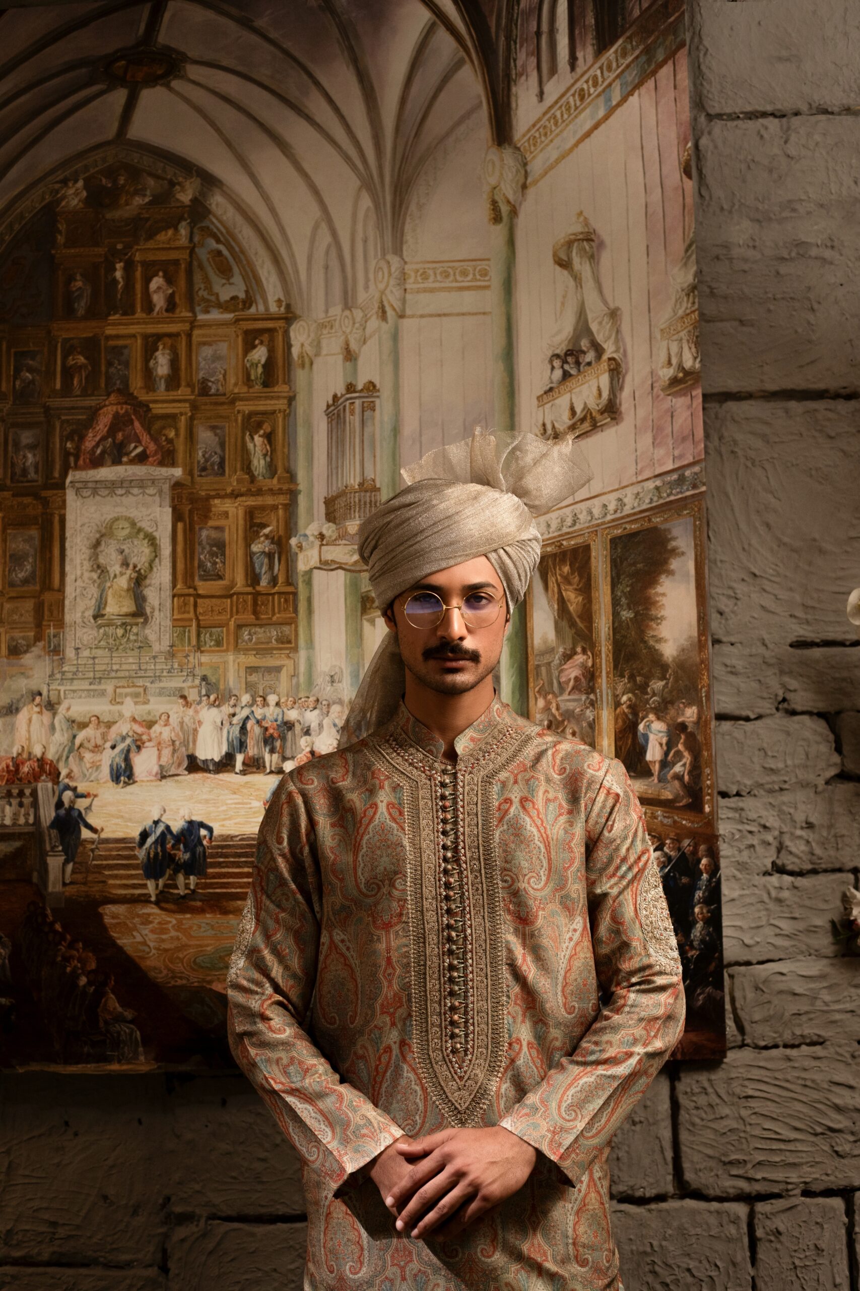 B612_20250408_183215_976 sumptuous kurta, expertly crafted from opulent faux silk