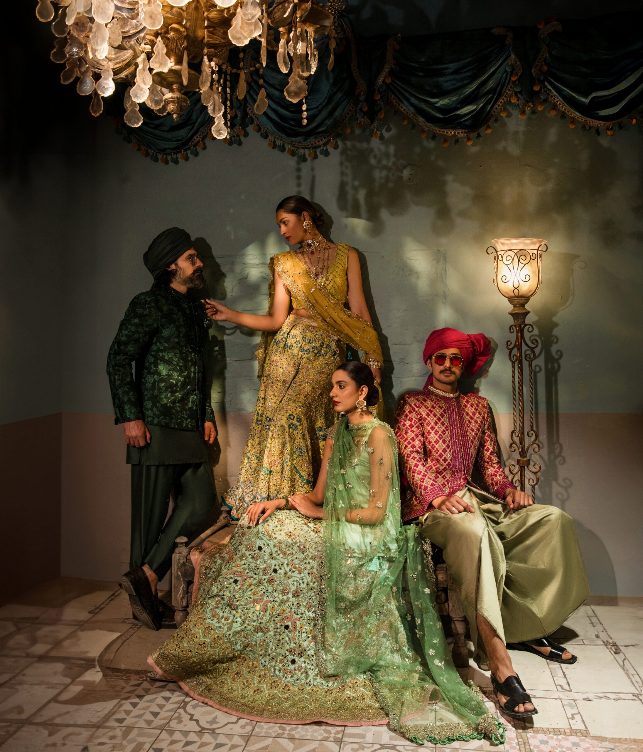 Nauman Arfeen bridal dress and sherwani for traditional Pakistani wedding
