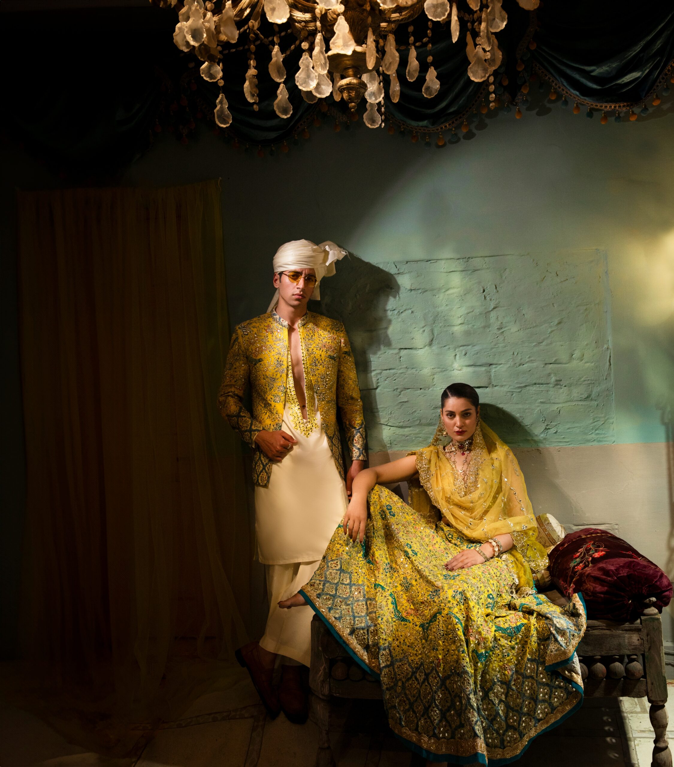 Nauman Arfeen bridal dress and sherwani for traditional Pakistani wedding