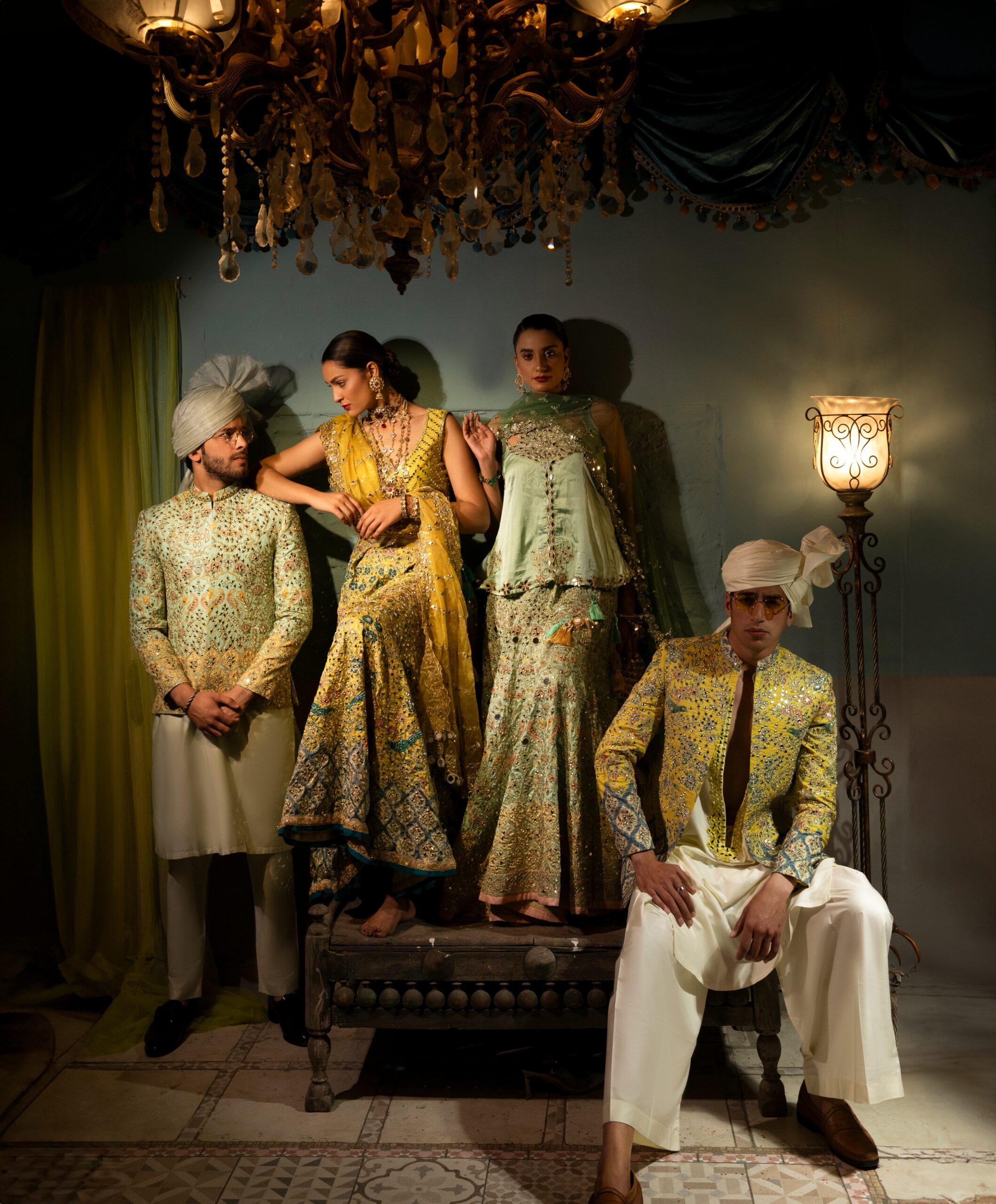 Nauman Arfeen bridal dress and sherwani for traditional Pakistani wedding