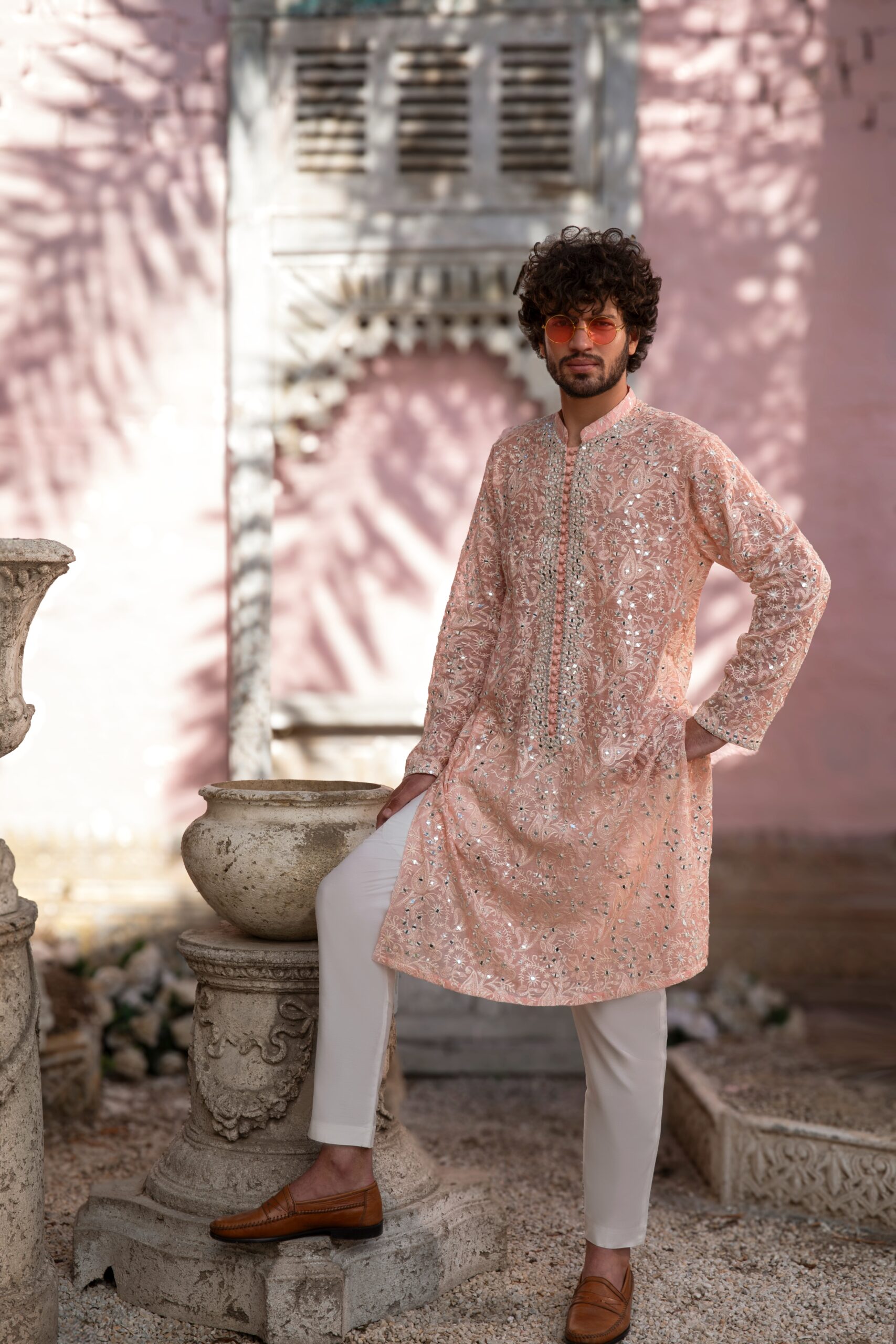 B612_20250512_203757_589 Traditional Pakistani Chikankari Menโs Kurta