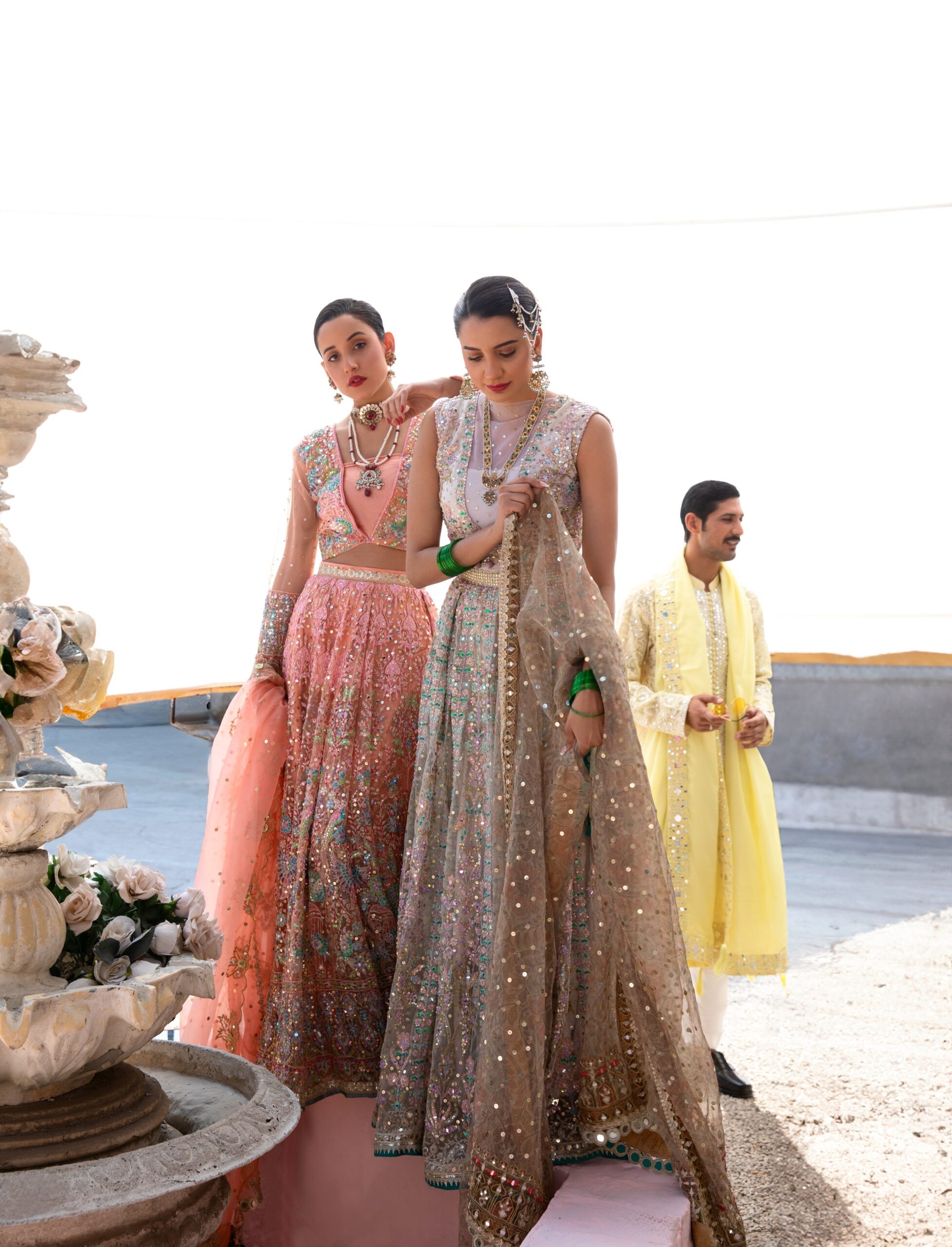 Traditional Pakistani Wedding Dresses - Wedding Guest Dresses - Groom and Bride