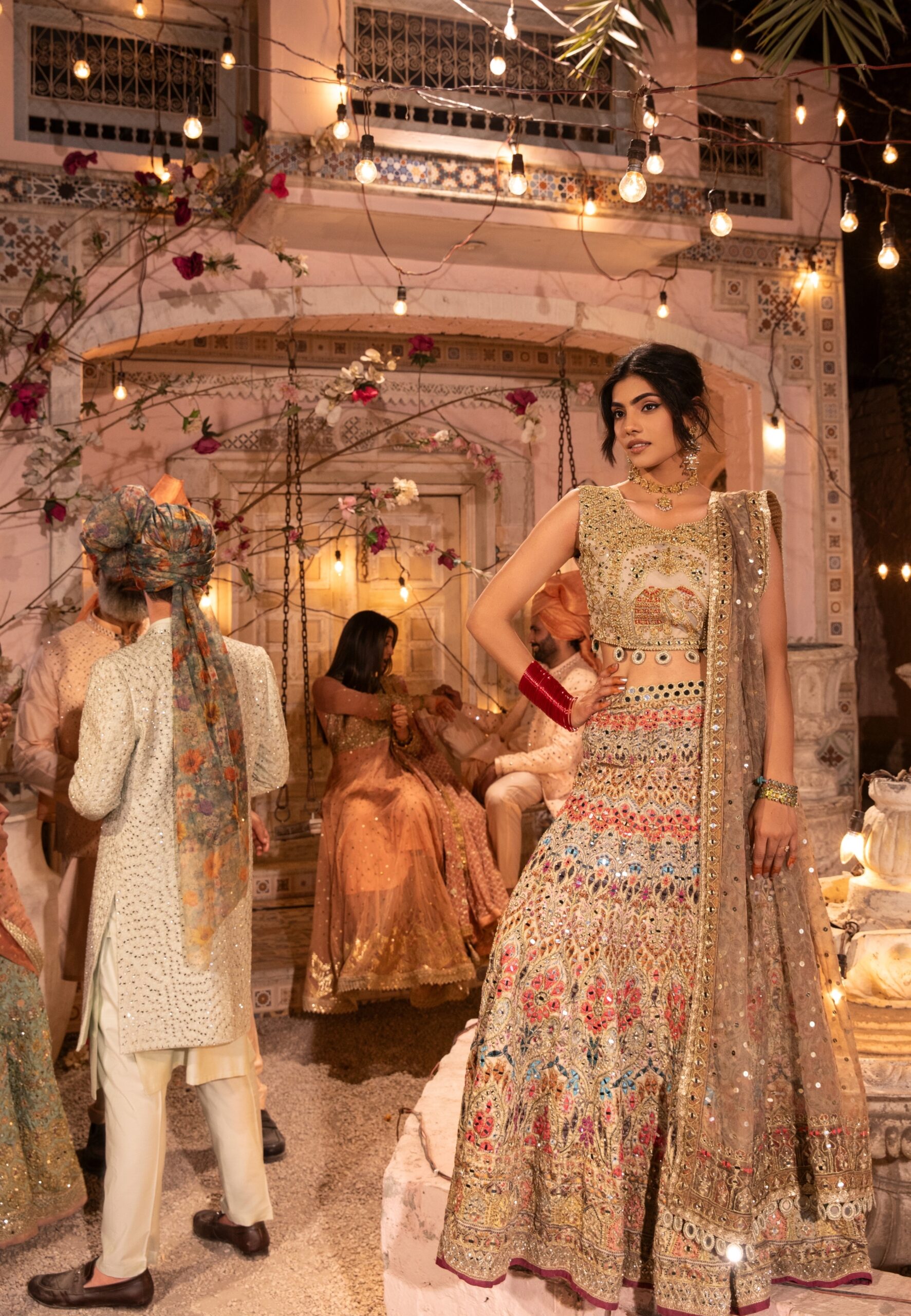 Bridal Lehenga- traditional Pakistani Wedding Dresses- Sherwani for Groom