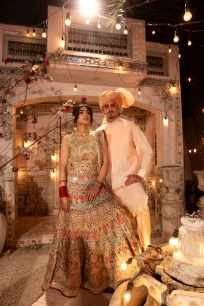 Traditional Pakistani Wedding Dresses- Sherwani for Groom
