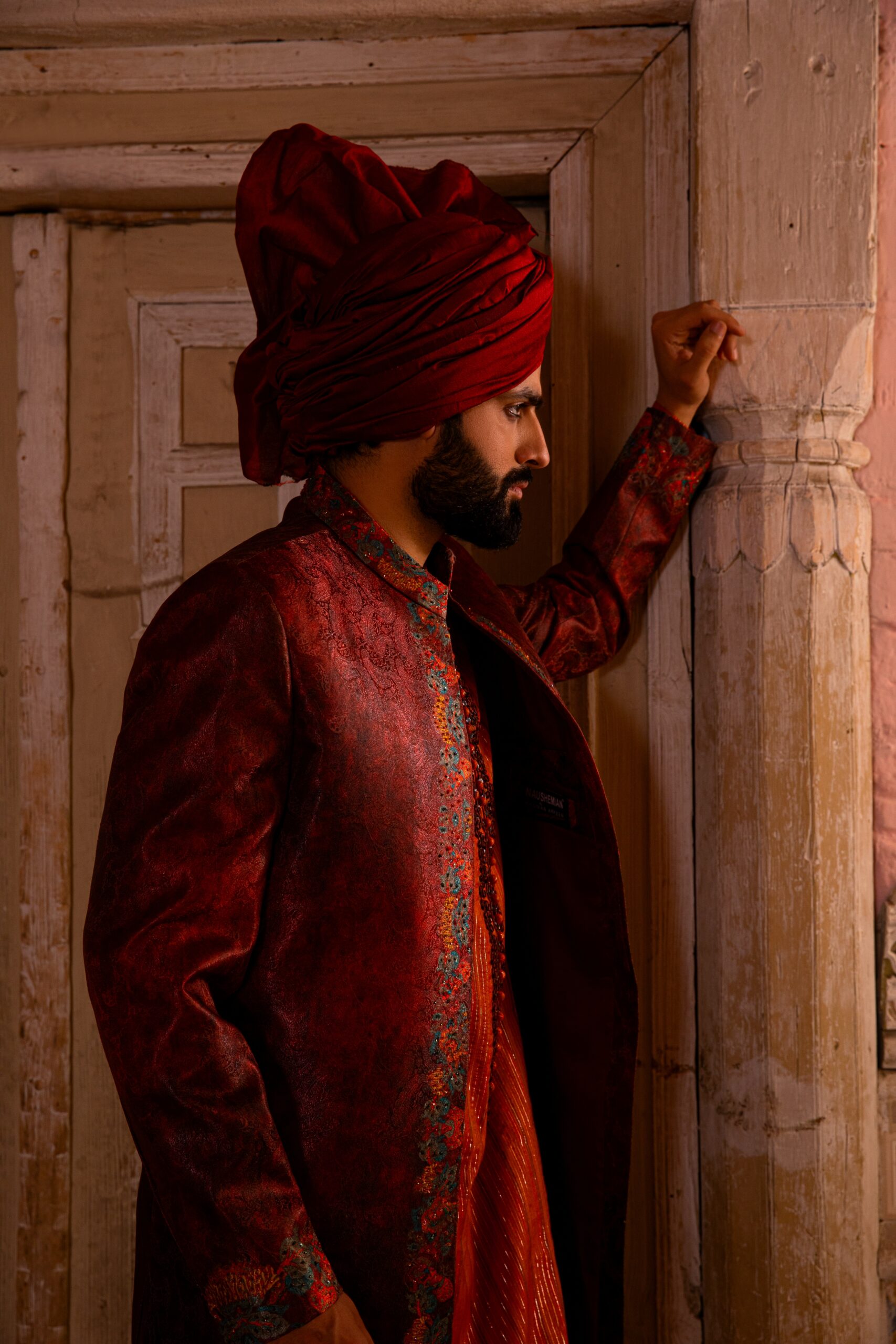 B612_20250626_160558_762 Royal Abstract Groom Sherwani