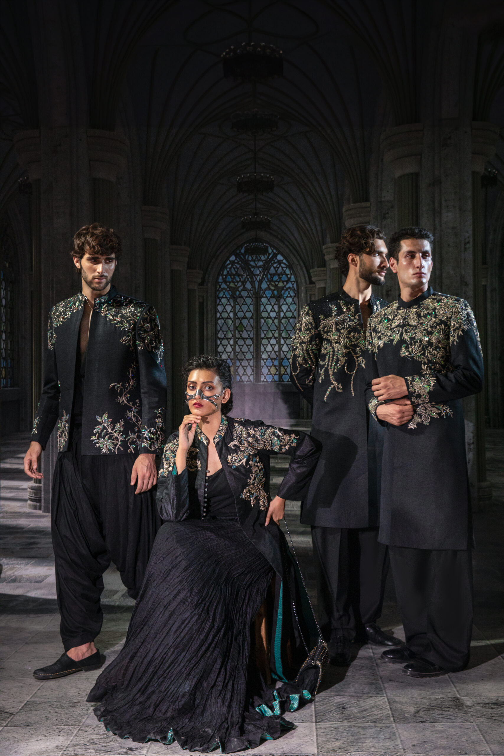 ÉTOILE is more than a collection. It is a story I have chosen to tell through fabric, craftsmanship, light and emotion. The Genesis is the first chapter of a five-part journey