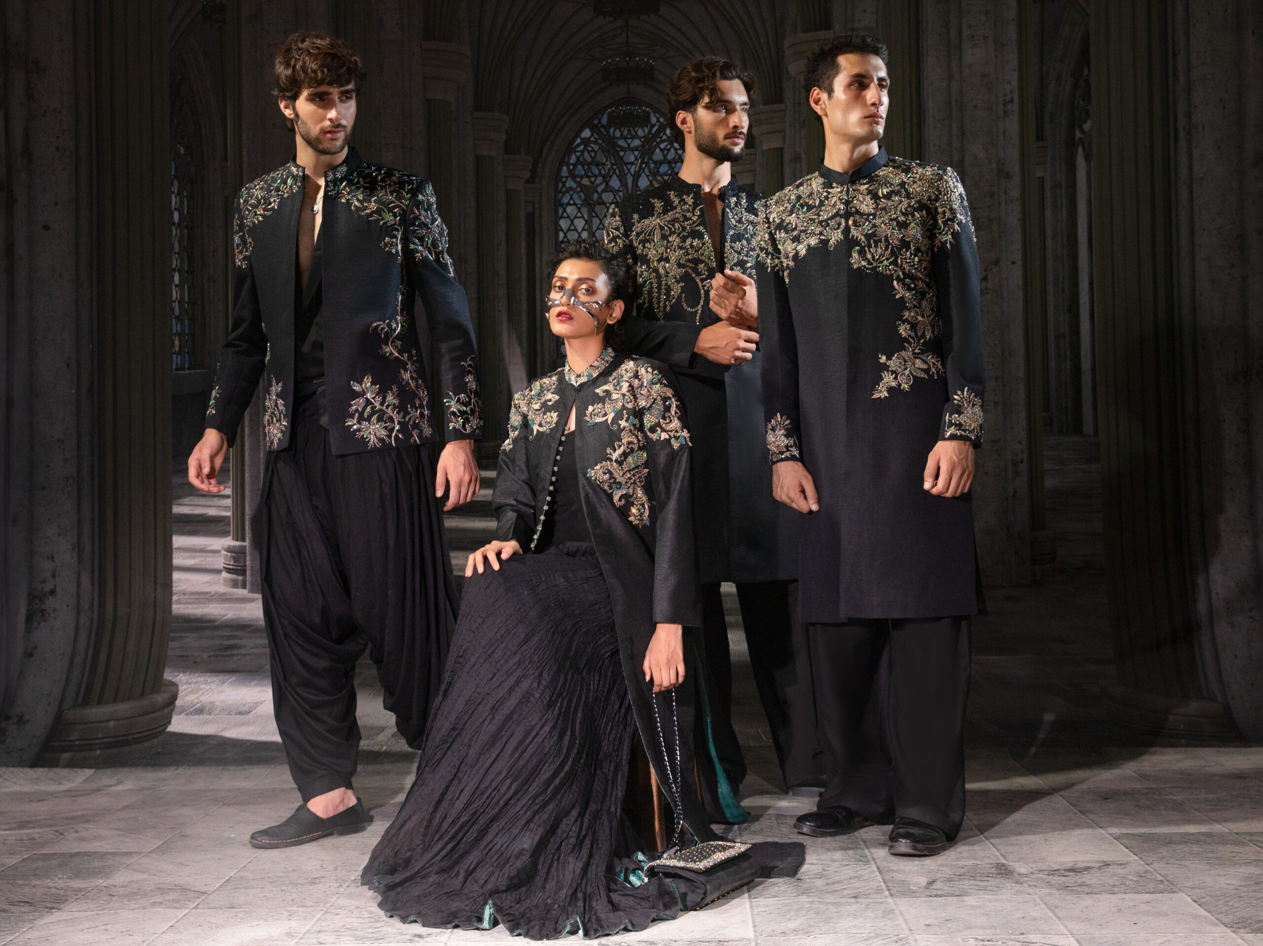 ÉTOILE is more than a collection. It is a story I have chosen to tell through fabric, craftsmanship, light and emotion. The Genesis is the first chapter of a five-part journey