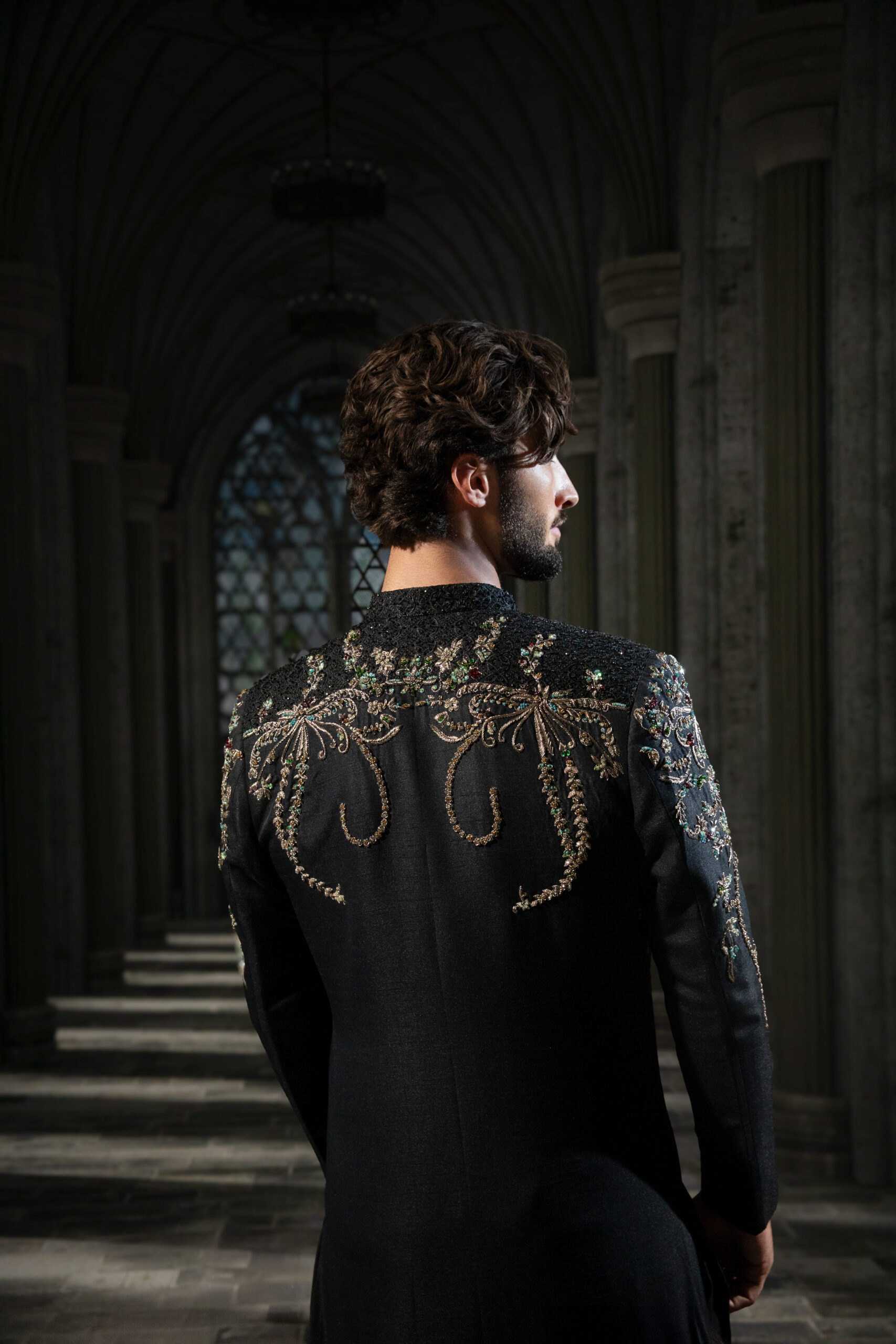 ÉTOILE is more than a collection. It is a story I have chosen to tell through fabric, craftsmanship, light and emotion. The Genesis is the first chapter of a five-part journey