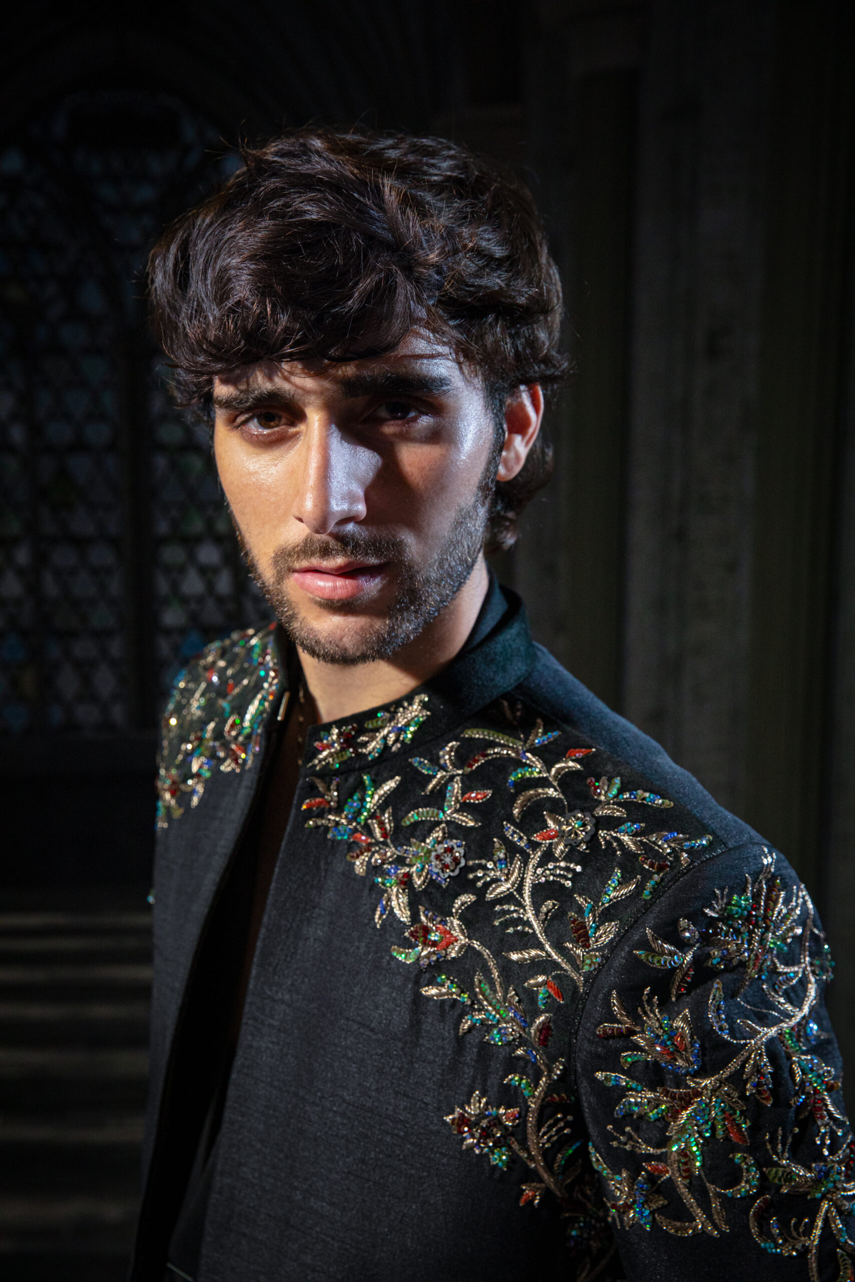 ÉTOILE collection by Nauman Arfeen is a story chosen to tell through fabric, craftsmanship, light and emotion. The Genesis is the first chapter of a five-part journey