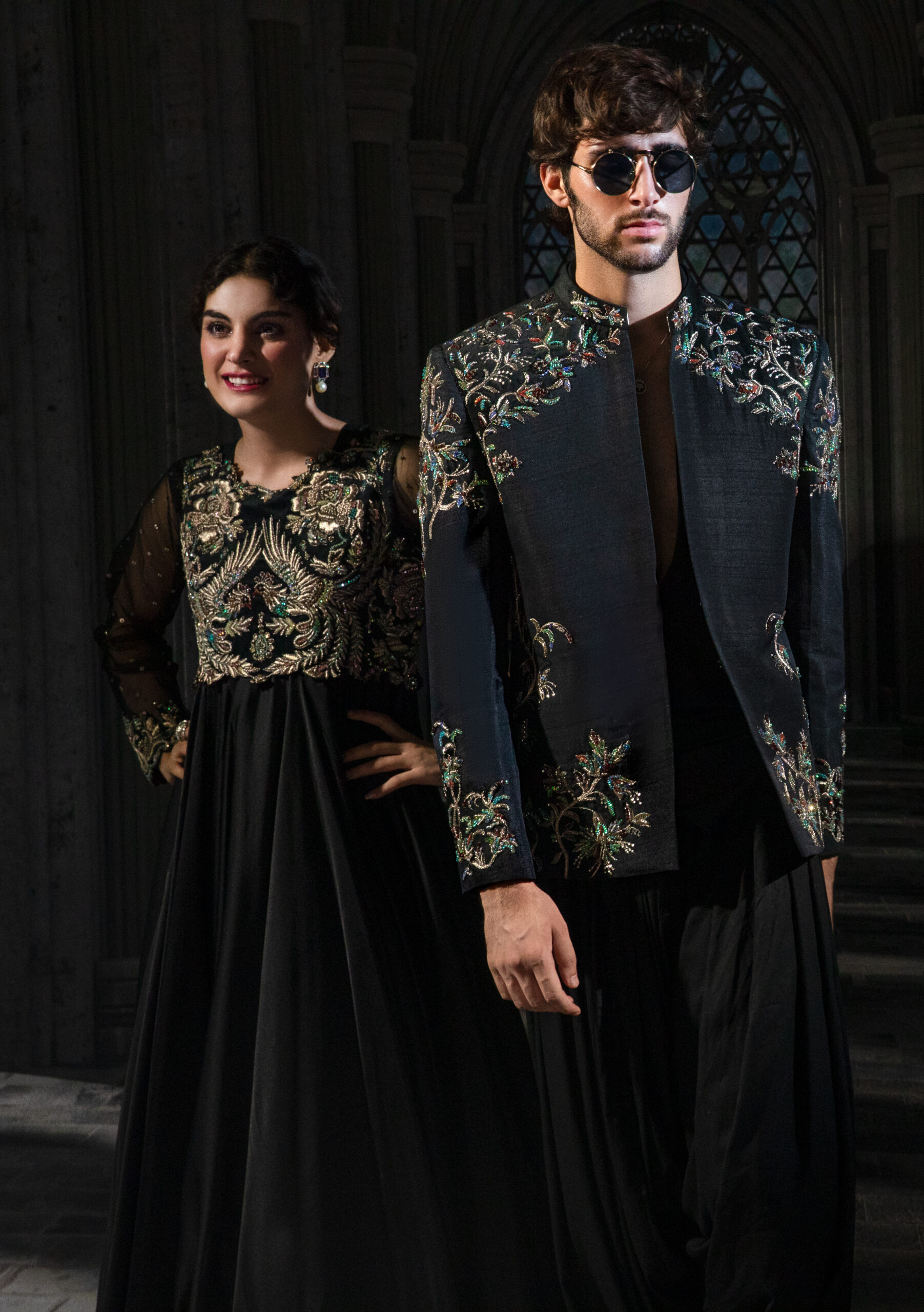 ÉTOILE collection by Nauman Arfeen is a story chosen to tell through fabric, craftsmanship, light and emotion. The Genesis is the first chapter of a five-part journey