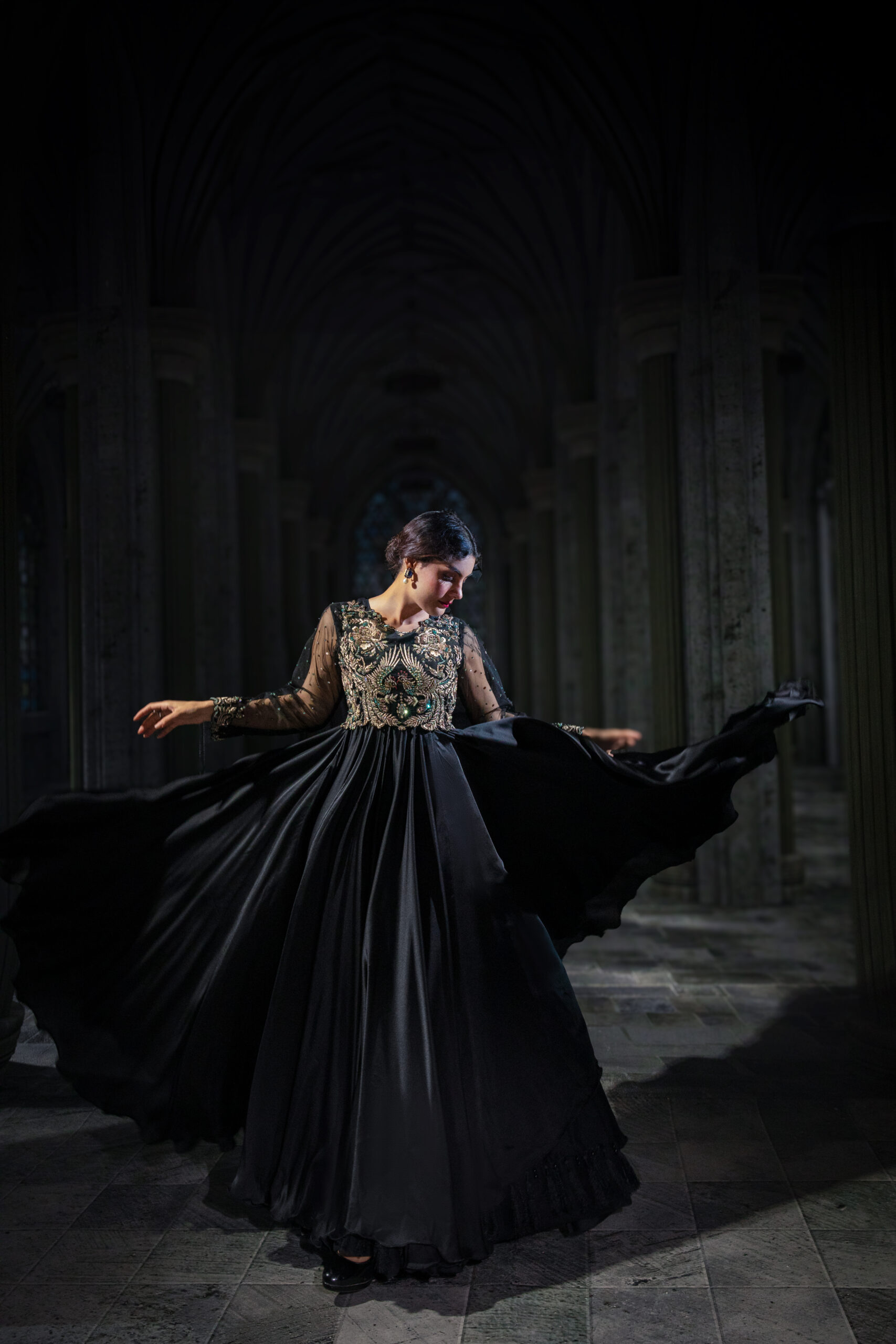 ÉTOILE collection by Nauman Arfeen is a story chosen to tell through fabric, craftsmanship, light and emotion. The Genesis is the first chapter of a five-part journey